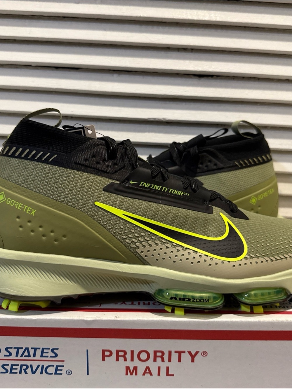 New Nike Infinity Tour 2 Gore-Tex Golf Shoes Olive Men’s Sizes FV4897-300